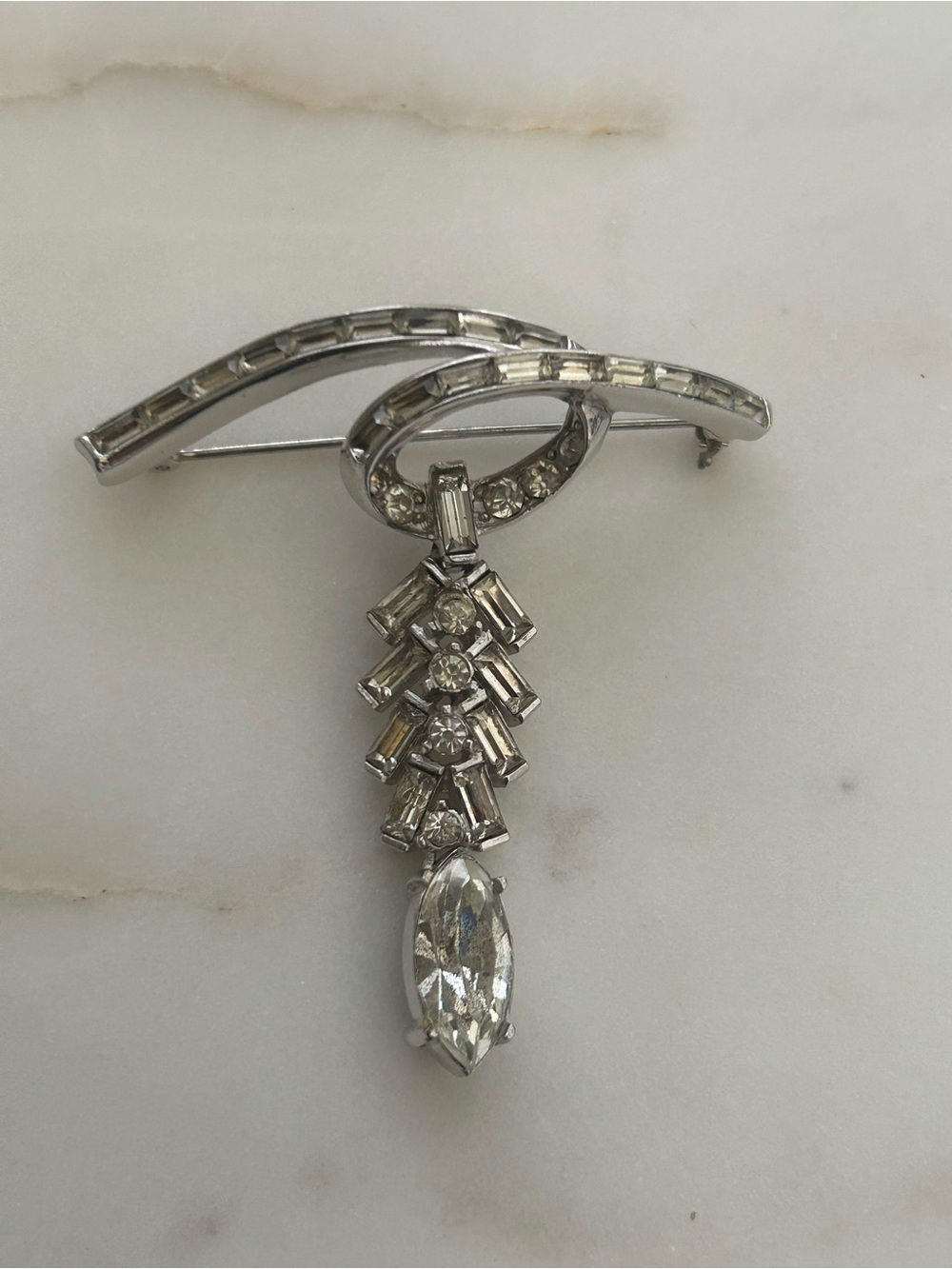 Elegant Vintage CoroCraft Brooch